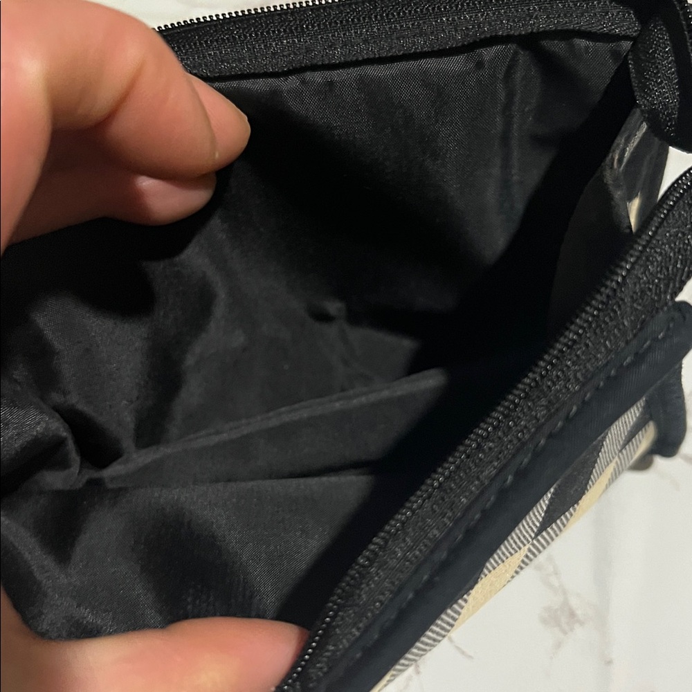 Un used handmade cosmetic pouch with mirror - Picture 4 of 5